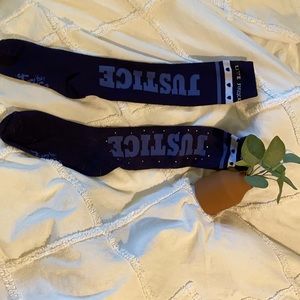Cute Blue justice socks